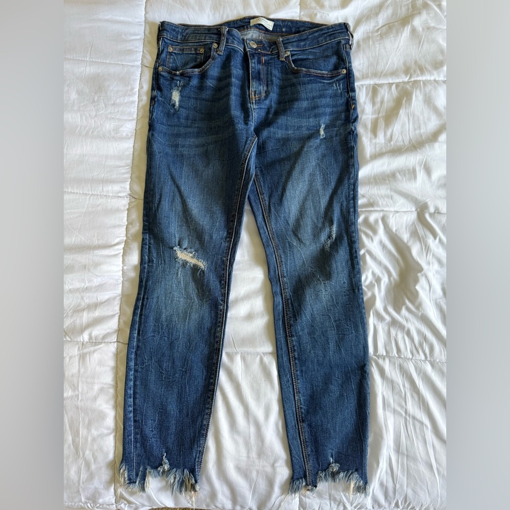 Zara Blue Denim Jeans
